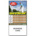 Hole In One Golf- Business Card/Game Card Stock